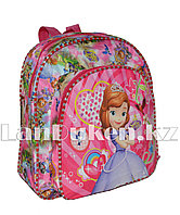 Детский рюкзак для детского сада Принцесса София светло-розовый