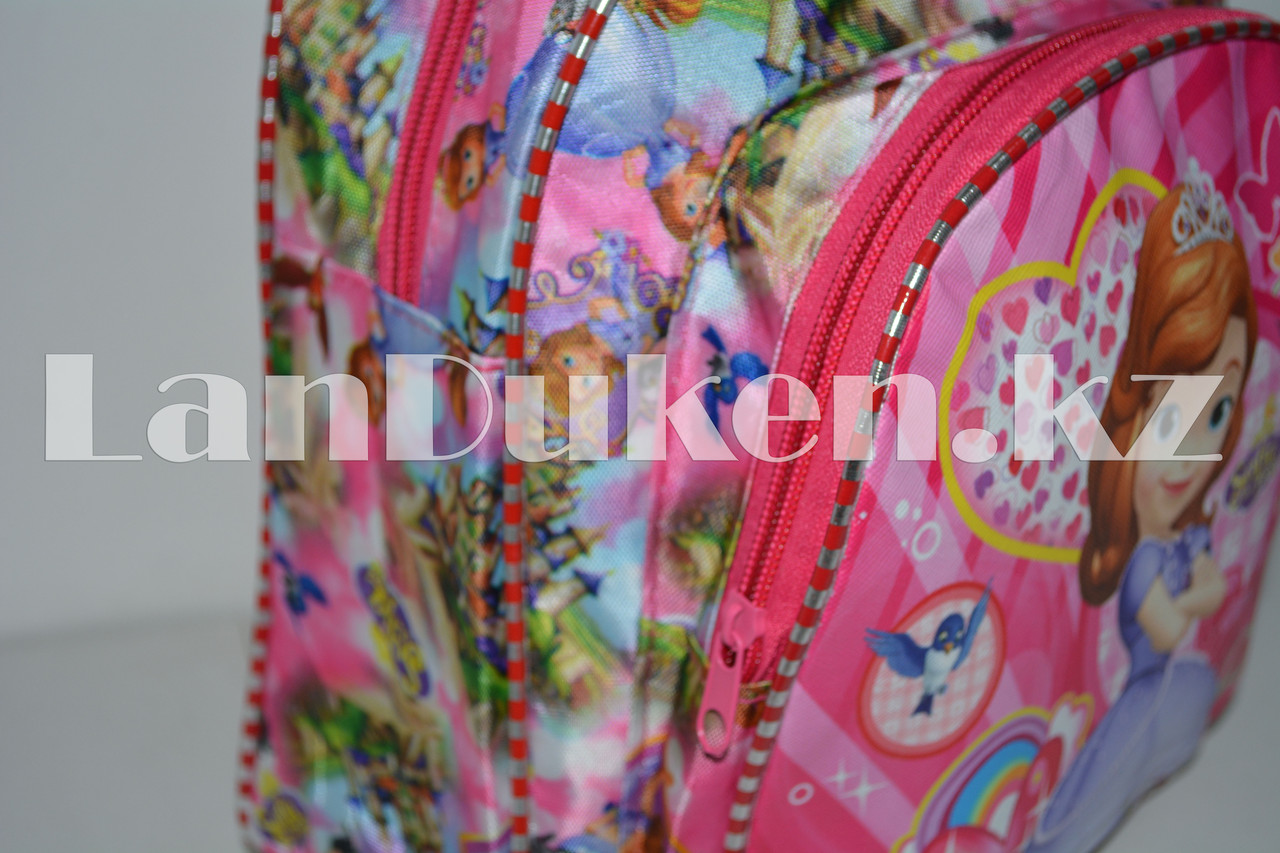 Детский рюкзак для детского сада Принцесса София светло-розовый - фото 4 - id-p45480874