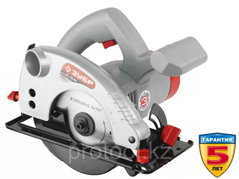 Пила циркулярная ЗУБР "МАСТЕР", пропил 90°-64мм, 45°-43мм, 185x20мм, 4500об/мин, 1600Вт