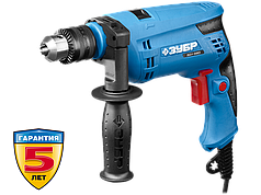 Дрель ударная электрическая "ЗУБР Профессионал" патрон 13мм, 680 Вт