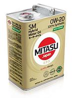 Моторное масло MITASU HYBRID MOLY-TRIMER SM 0w20 4 литра