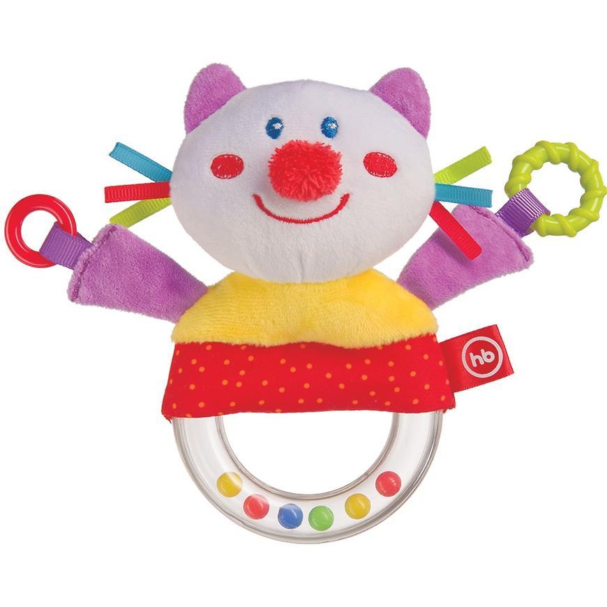 Погремушка-пищалка Happy Baby Funny Kitty