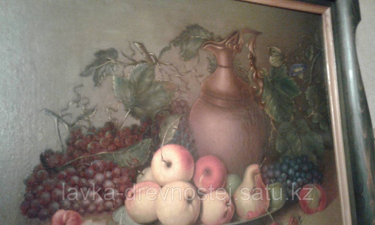 Антикварная картина " Натюрморт с кувшином" художник Втулкин - фото 5 - id-p45722410