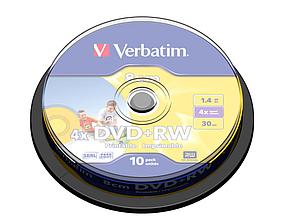 DVD+RW 1.4GB 8cm Verbatim Printable