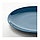 Тарелка десертная ФЭРГРИК диаметр 21 см. темная бирюза IKEA, ИКЕА, фото 2