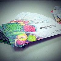 Изготовление визиток двухсторонних