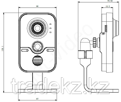 DS-I114 компактная IP видеокамера цветная - фото 2 - id-p45729116