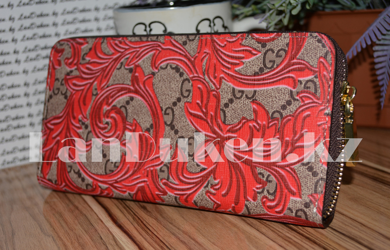 Женский кошелек-клатч Gucci с цветочным принтом в ассортименте - фото 4 - id-p45465302