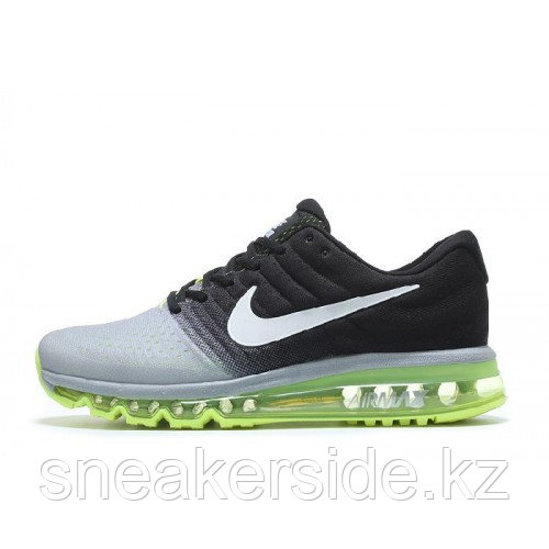 Кроссовки Nikе Air Max 2017 "Black Grey Green" (40-45) - фото 3 - id-p45729139