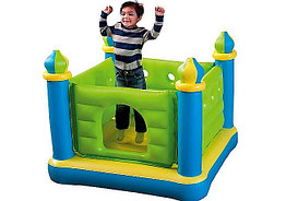 Детский надувной игровой замок-батут Intex 48257, 132х132х107 см
