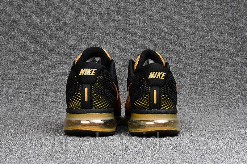 Nike air max 2017 top kpu men's black gold