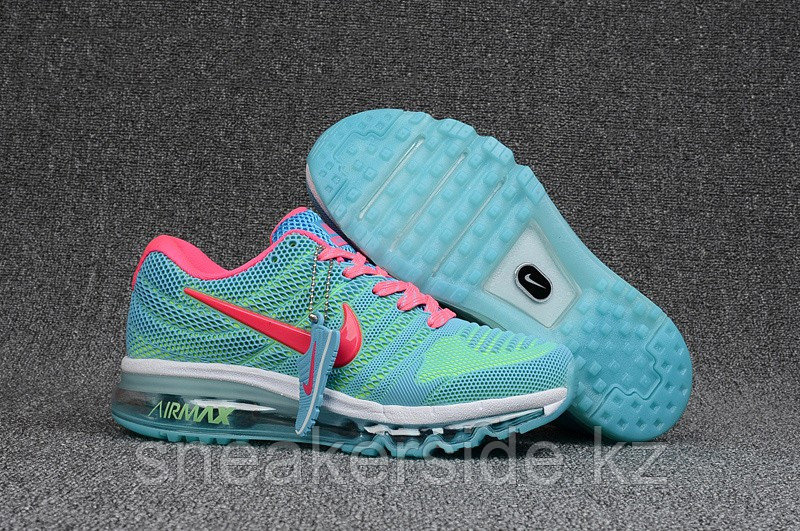 Кроссовки Nikе Air Max 2017 KPU "Green Blue Pink" (36-40) - фото 1 - id-p45730623