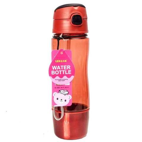 Бутылка для воды с трубочкой и съёмным стаканчиком WATER BOTTLE (Зеленый) - фото 4 - id-p45735315