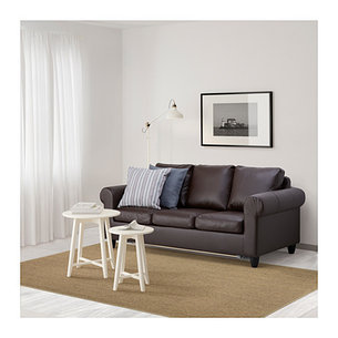 Диван-кровать ФИКСХУЛЬТ темно-коричневый ИКЕА, IKEA, фото 2