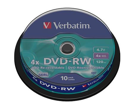 DVD-RW SP-010 4X Verbatim, фото 2