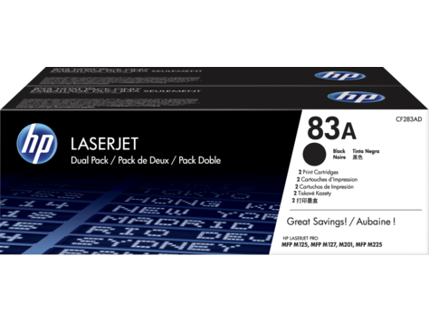 Лазерный картридж HP 83A (Оригинальный, Черный - Black) CF283AD - фото 1 - id-p45041868