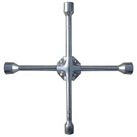 Ключ-крест баллонный, 17 х 19 х 21 мм,  квадрат 1/2", усиленный, толщ. 16 мм MATRIX PROFESSIONAL 14245
