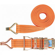 Ремень багажный с крюками, 0,05х6м, храповый механизм, STELS Россия, 54385