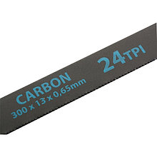 Полотна для ножовки по металлу, 300 мм, 24TPI, Carbon, 2 шт.// GROSS