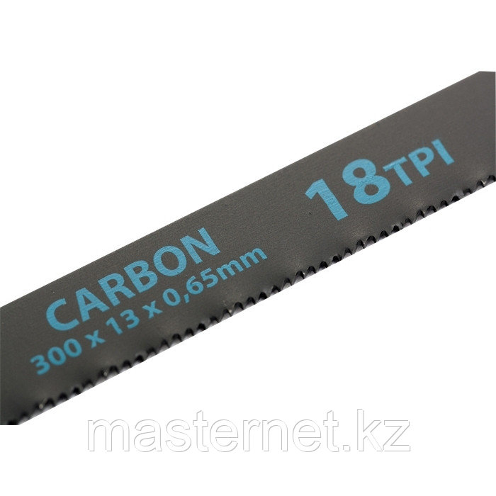 Полотна для ножовки по металлу, 300 мм, 18TPI, Carbon, 2 шт.// GROSS
