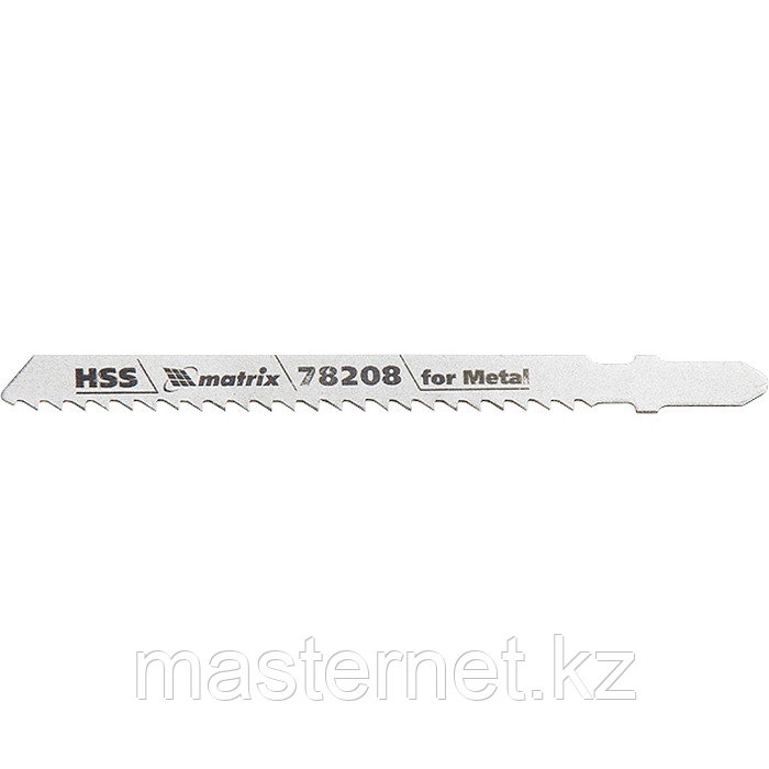 Полотна для электролобзика по металлу, 3 шт. T127D, 75 х 3мм, HSS // MATRIX Professional