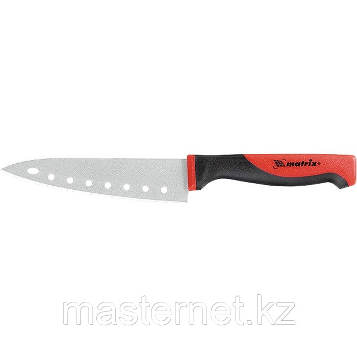 Нож поварской "SILVER TEFLON" medium, 120 мм, тефлон. покрытие полотна, двухк. рук.// MATRIX KITCHEN - фото 1 - id-p23687093