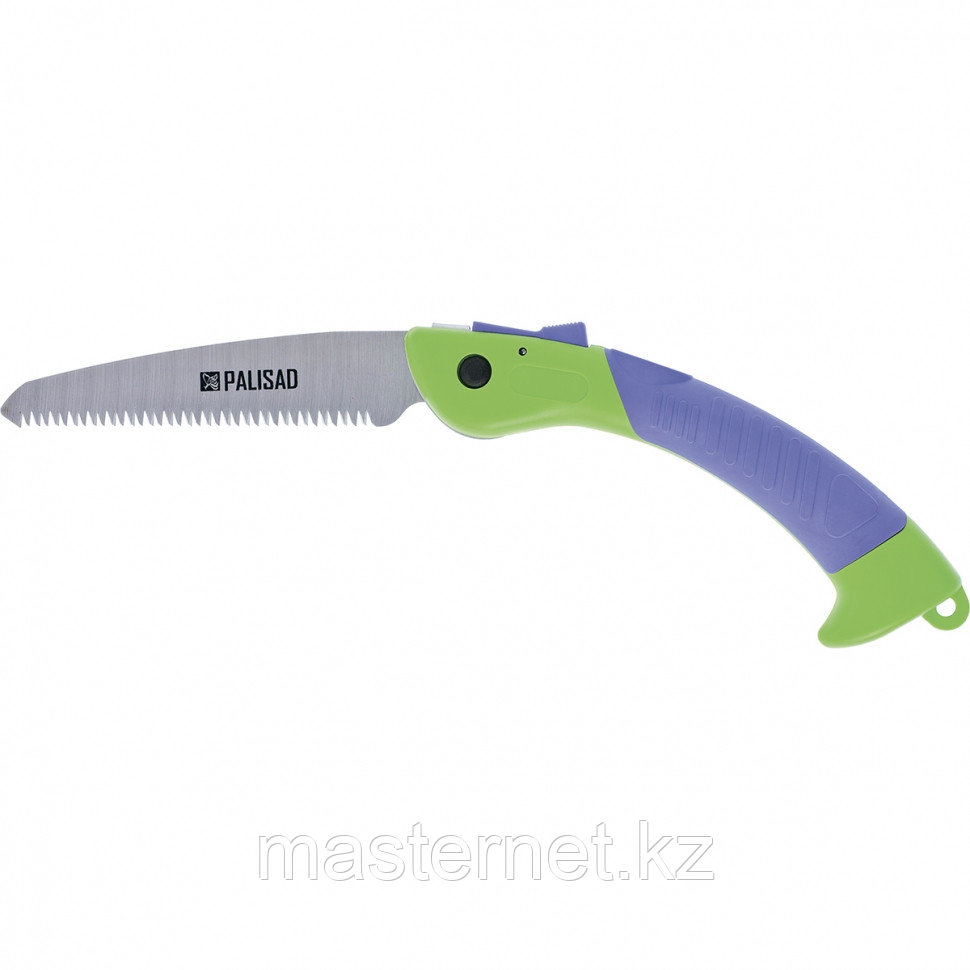 Пила садовая складная, 170 мм, зуб 3D, обрезиненная рукоятка, ножовка PALISAD, 60414