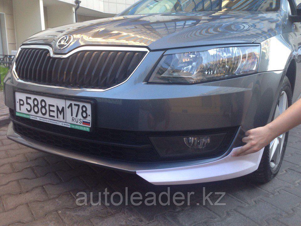 Бампер на Skoda Octavia A7 (2013-2016) - фото 2 - id-p45774192