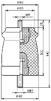 Изолятор ИО-6-3,75 I У3, фото 2
