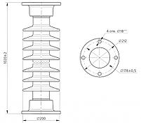 Изолятор ИОС-110-300 УХЛ1, фото 2