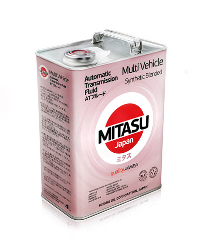 Трансмиссионное масло MITASU MULTI VEHICLE ATF 4 литра