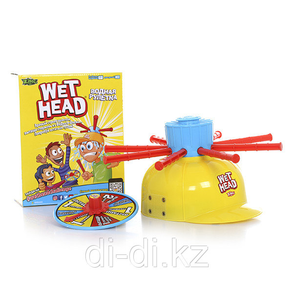 Игрушка Wet Head Водная Рулетка "Мокрая Голова"