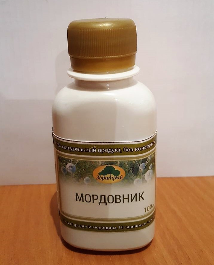Мордовник шароголовый, вытяжка, 100мл