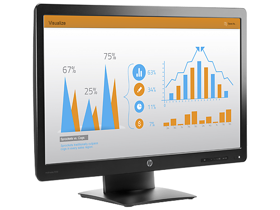 Монитор HP ProDisplay P232 (23" / 58,42см, 1920 x 1080 (Full HD), TN, 16:9, 250 кд/м2, 5 мс, 1000:1, 60 Гц, 1 - фото 1 - id-p45042119