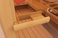 Замок-ролик на дверь для сауны