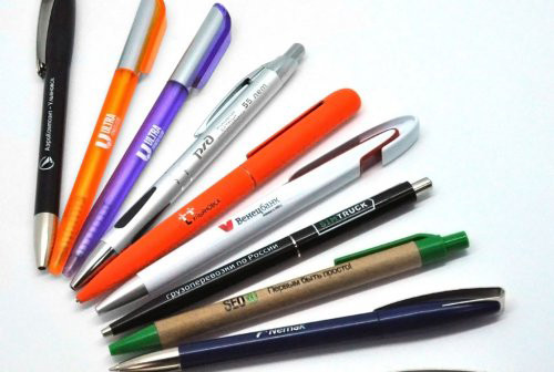 Нанесение логотипа на ручки. УФ (UV) печать на ручках., фото 1