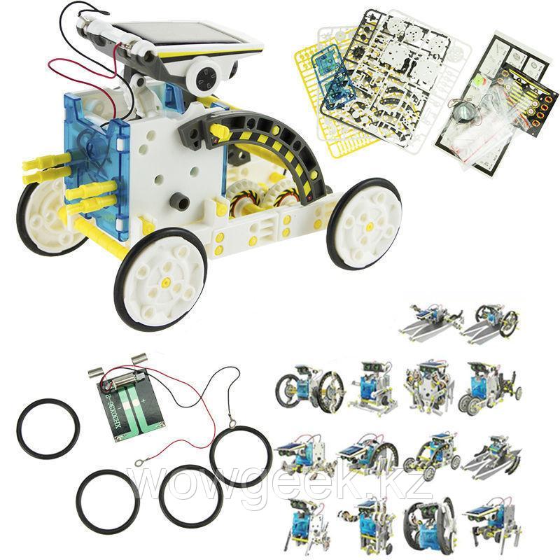 Конструктор Solar Robot Kit на солнечной батарее 14 в 1 - фото 4 - id-p45803677