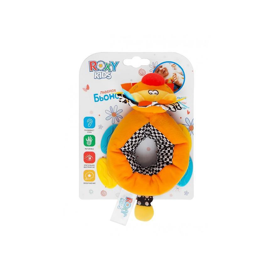 Игрушка-браслет Roxy Kids с прорезывателем Львенок Бьонс