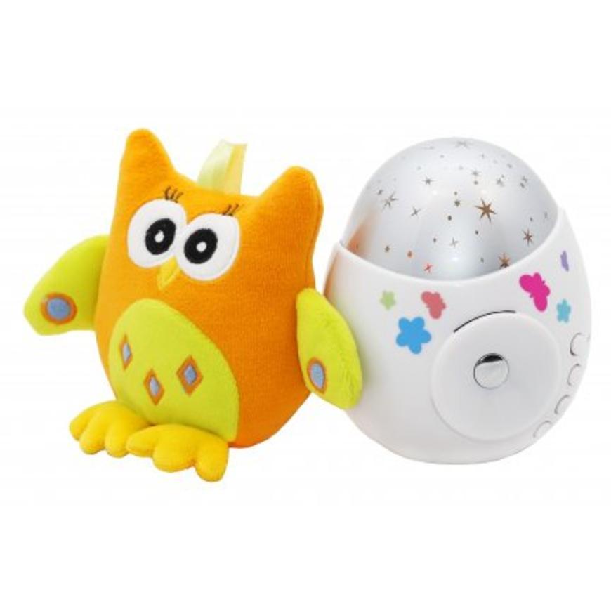 Проектор звездного неба Roxy Kids COLIBRI с совой в подарок