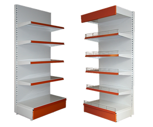 Универсальный торговый стеллаж