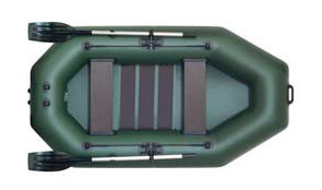 Лодка надувная Kolibri K-240T (84800) оливковый