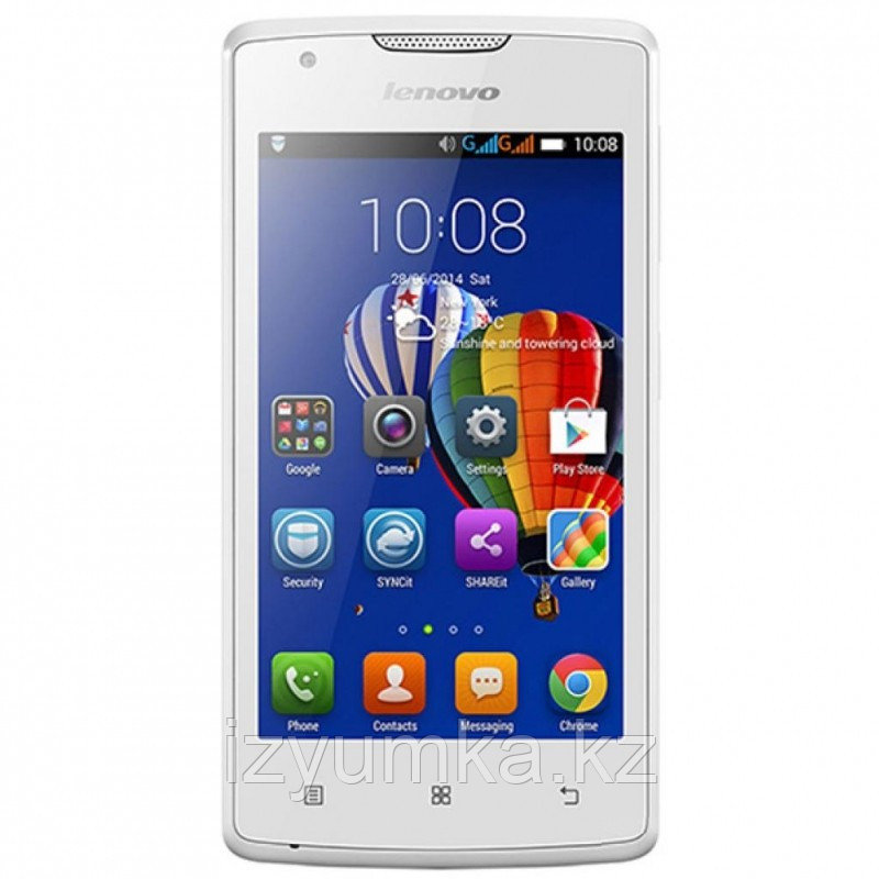 Смартфон Lenovo A1000 4Gb, White (белый) б/у + чехол