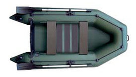 Лодка надувная Kolibri KM-280 (слань-коврик) R84806 зеленый