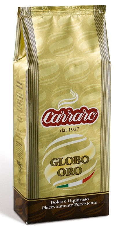 Carraro "Globo Oro", кофе в зернах