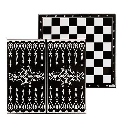 Доска для шахмат картон - фото 1 - id-p13832585