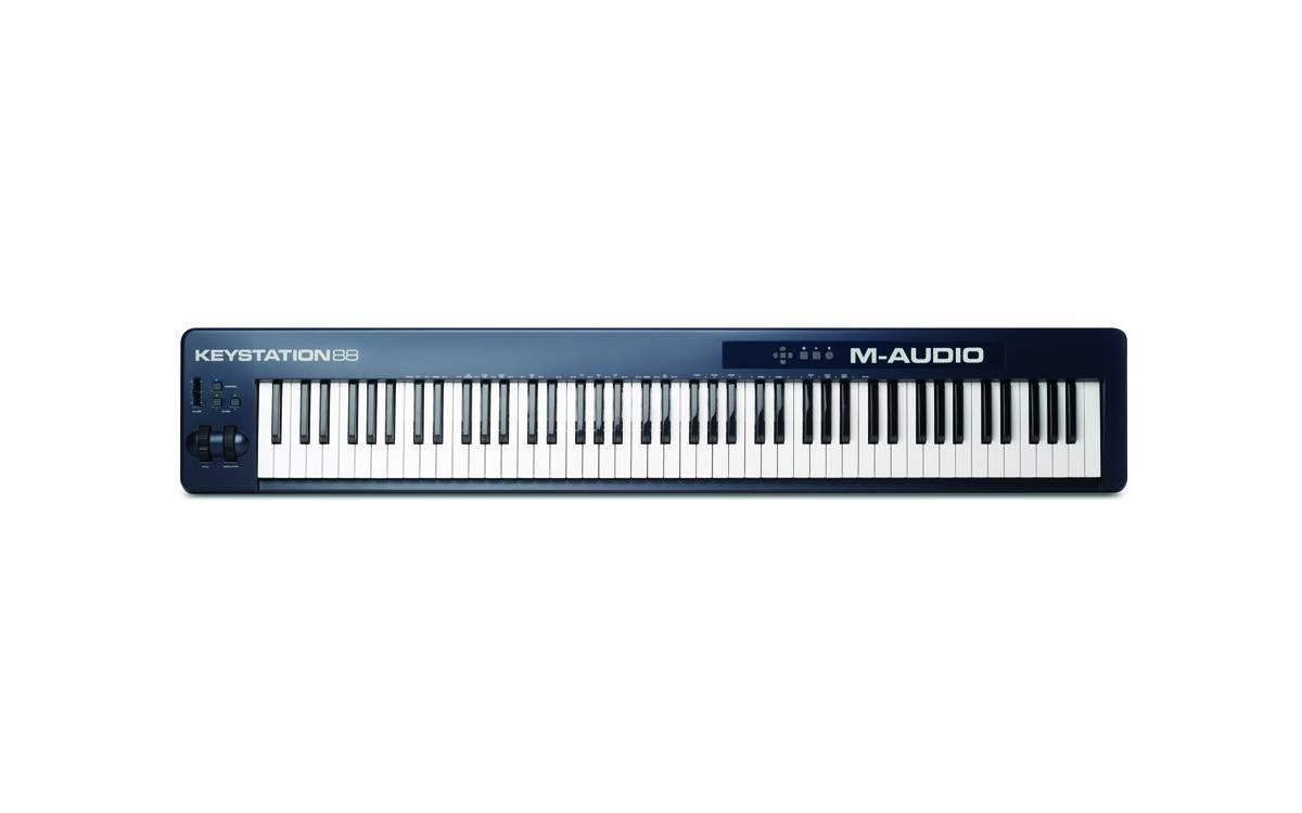 MIDI-USB клавиатура-контроллер M-Audio Keystation 88 MK3 - фото 1 - id-p45849871