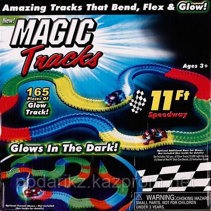 Светящаяся гоночная трасса Magic Track (165 деталей дороги)