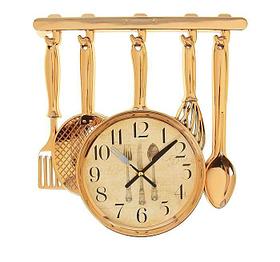 Часы настенные кухонные "Столовые приборы"