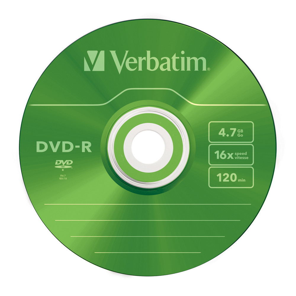 DVD-R 4.7GB Color Verbatim - фото 4 - id-p45866729