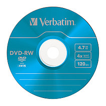 DVD-RW 4X 4.7GB Verbatim, фото 2